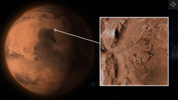 Foto-foto Indah Kawah Jezero, Lokasi Pendaratan Perseverance NASA di Mars
