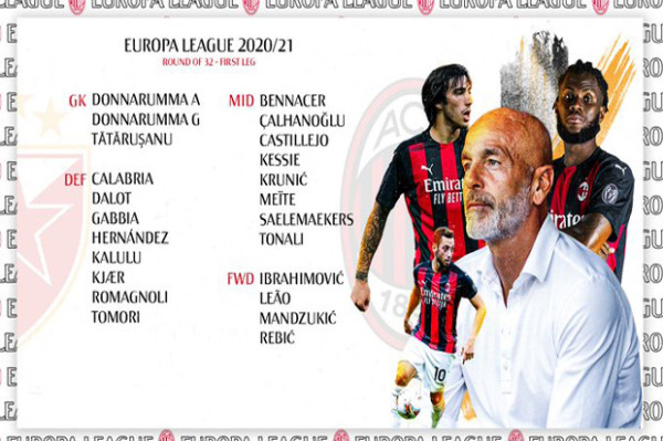 Lupakan Sejenak Derby Milan, Pioli Minta Fokus Lawan Red Star Belgrade