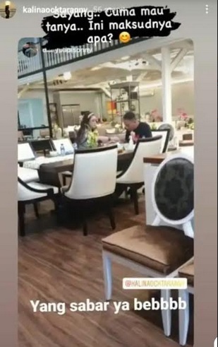 Kalina Ocktaranny Perlihatkan Video Vicky Usap Kepala Celine Evangelista