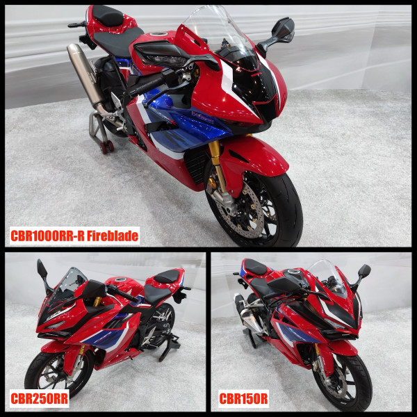 Ini Beda Tampilan Warna Tricolor di Honda CBR150R, CBR250RR, dan CBR1000RR