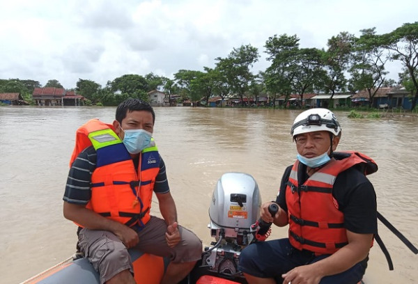 Tanggul Jebol Picu Banjir Beberapa Desa di Kabupaten Bekasi