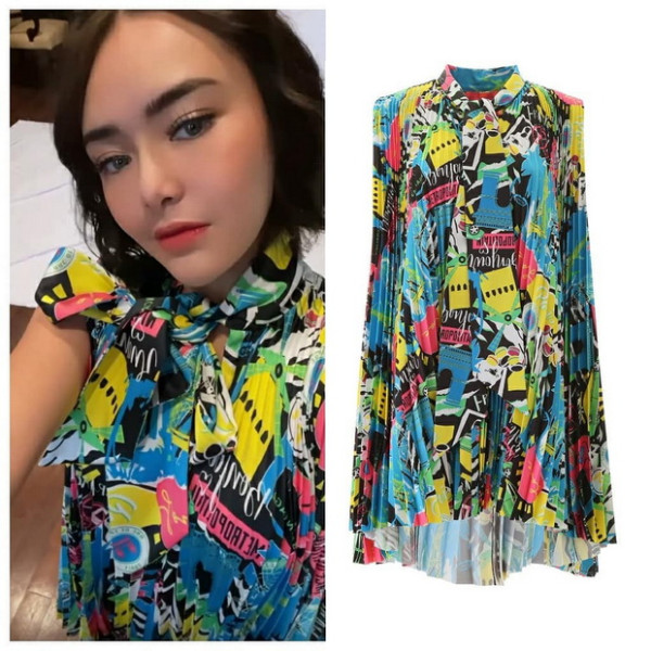 Dress Mirip Koran yang Dikenakan Amanda Manopo Harganya Bukan Kaleng-Kaleng