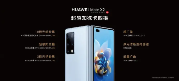 Huawei Mate X2 Diresmikan, Ponsel Layar Lipat yang Mendekati Sempurna
