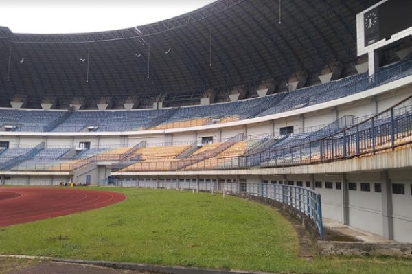 Heboh Ada Kolam Ikan di Stadion GBLA Bandung, Begini Kondisi Terkini