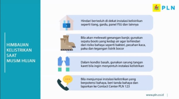 Waspada! Begini Cara Agar Tidak Kesetrum Saat Banjir