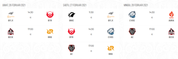 Nih Jadwal MPL Season 7, Jangan Lewatkan Big Match Serunya!
