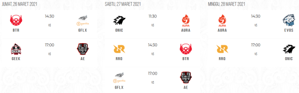 Nih Jadwal MPL Season 7, Jangan Lewatkan Big Match Serunya!