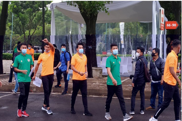 Situasi Vaksinasi Atlet di Istora Senayan