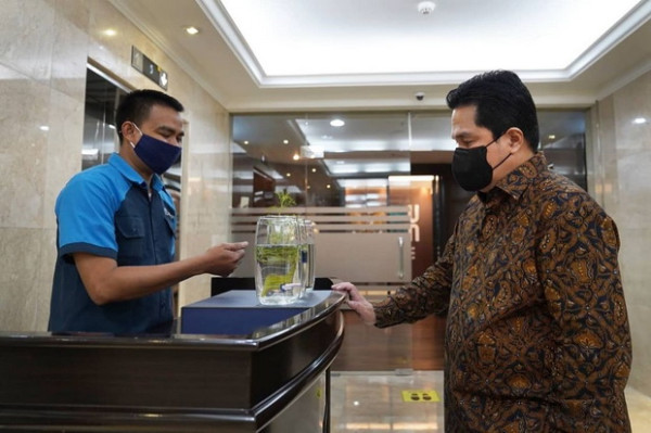 Bahkan Erick Thohir Juga Kepincut Ikan Cupang