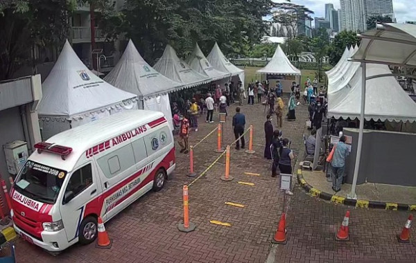 Apartemen Taman Rasuna Dipilih Jadi Lokasi Program Vaksinasi Khusus Lansia
