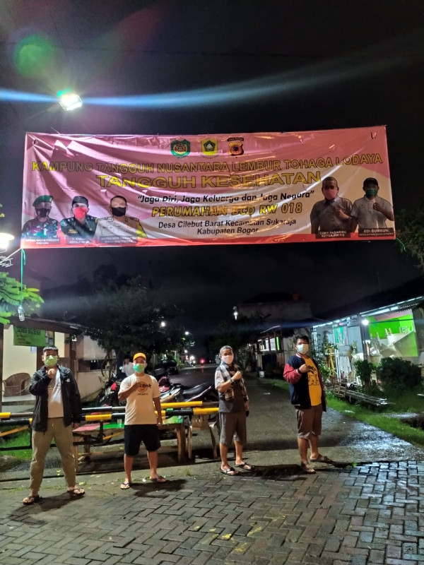 Penghargaan PPKM Mikro Bupati Bogor, Perum BCD Terpilih Jadi Ketua RW dan RT Teladan