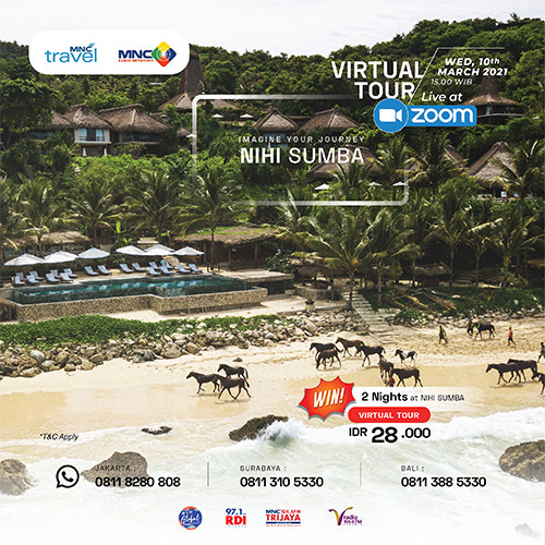 Nikmati Keindahan Nihi Sumba secara Virtual