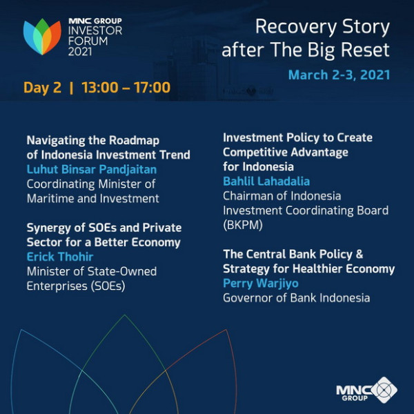 Selamat Pagi, H-1 Menuju MNC Group Investor Forum 2021! Yang Belum Daftar, Registrasi di Sini!