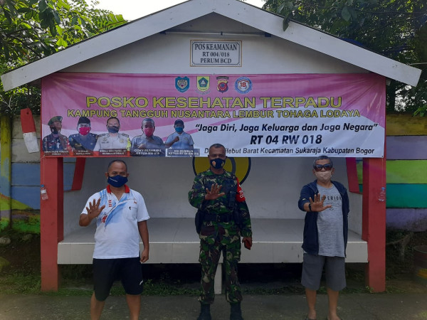Penghargaan PPKM Mikro Bupati Bogor, Perum BCD Terpilih Jadi Ketua RW dan RT Teladan