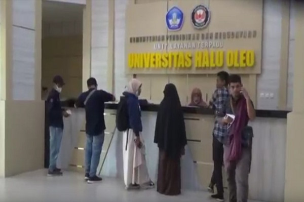 Beredar Video Aksi Perpeloncoan Terhadap Mahasiswa Baru Universitas Halu Oleo