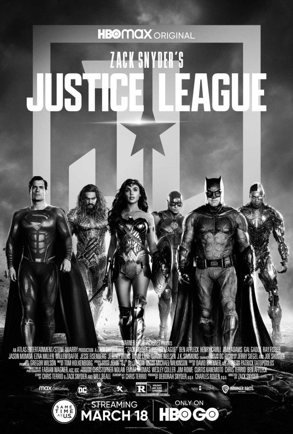 Jelang Penayangan 'Zack Snyder's Justice League' HBO Rilis Poster Baru