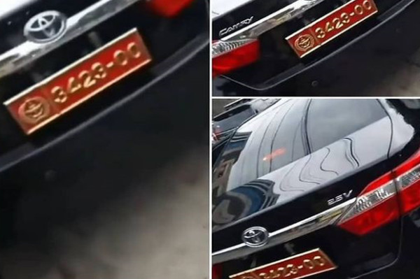 Ketahuan Pakai Pelat Dinas TNI Bodong, Wanita 'Pamer' Mobil Ini Minta Maaf