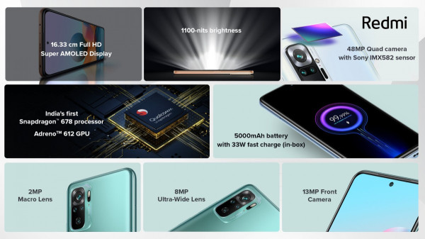 Redmi Note 10 Pro, Note 10, dan Note 10 Pro Max Meluncur di India
