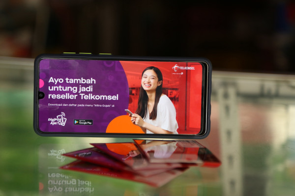 Driver Gojek Kini Bisa Jualan Pulsa Telkomsel, Gini Caranya…