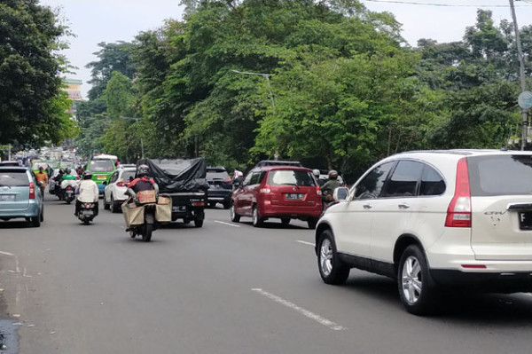 Akhir Pekan Tanpa Ganjil Genap, Begini Kondisi Lalu Lintas di Kota Bogor