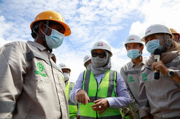 Ke Maluku Utara, Menaker Ida Fauziyah Berharap Ada Peningkatan SDM