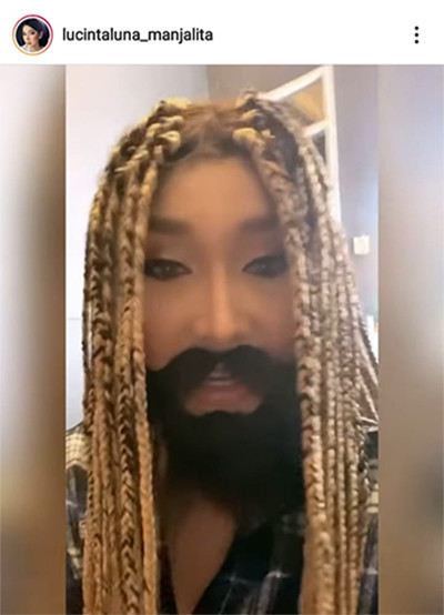 Bebas dari Penjara, Lucinta Luna Tampil Brewokan Mirip Limbad