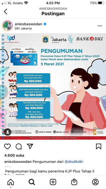 KJP Plus Tahap II 2020 Sudah Cair, DKI Kembali Buka Tahap I 2021