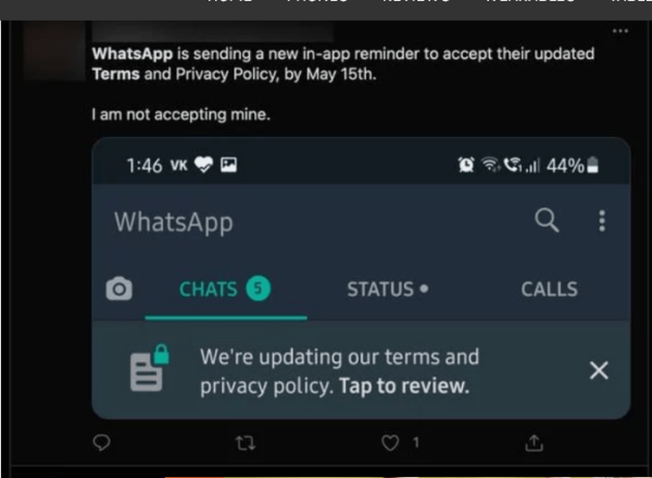 WhatsApp Kirim Pengingat: Terima Aturan Privasi Baru atau Diblokir!