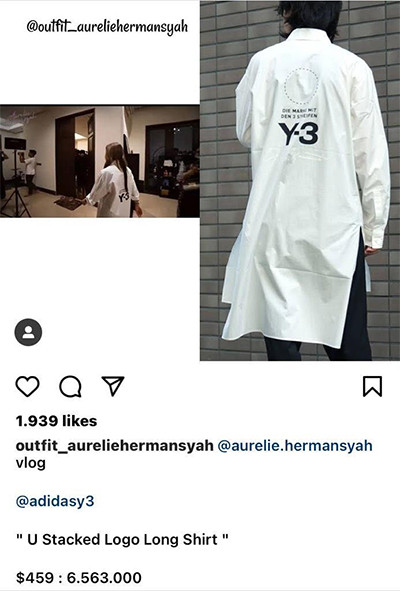 Harga Kemeja Putih Aurel Hermansyah di Foto Buku Nikah Bikin Syok, Netizen: 'Seketika Aku Kejang'