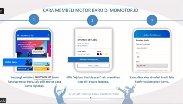 5 Merek Motor Ramaikan Momotor.id, Beli Motor Sambil Rebahan Kian Mudah