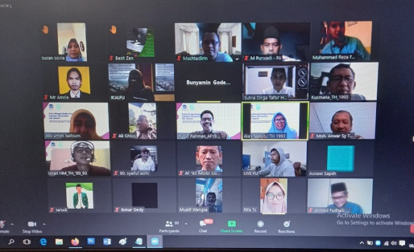 Nostalgia, Alumni Fakultas Ushuluddin Antusias Ikuti Temu Kangen Virtual