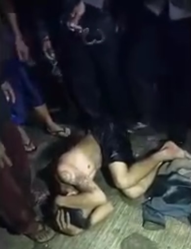 Viral, Pria Bertato Merengek Minta Ampun saat Kedapatan Menganiaya Warga