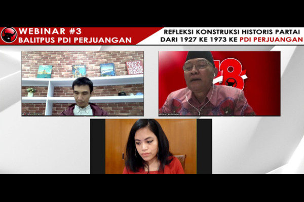 Songsong Bulan Bung Karno, Balitpus Refleksikan Konstruksi Historis PDI Perjuangan
