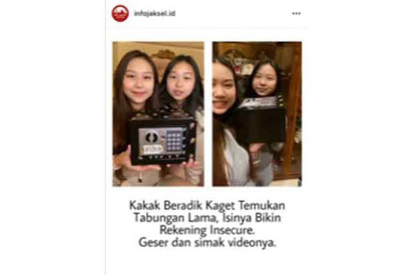 Kakak-beradik Temukan Celengan Saat Kecil, Isinya Gepokan Uang Tunai