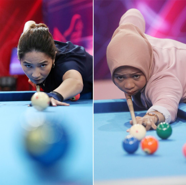 Perempat Final Turnamen Biliar Hot Nine: Duel Seru Angeline Ticoalu vs Dini Handayani, Sabtu (13/3/2021)