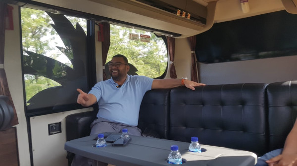 Bus Sehat dan Nyaman, PO SAN Jadi Andalan Lintas Sumatera
