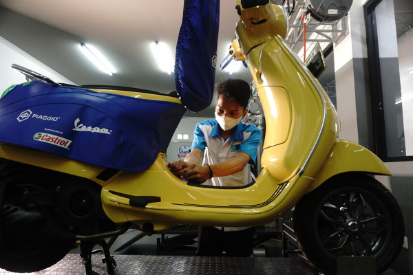 Mewah dan Canggih, Ini 4 Keunggulan Diler ke-42 Piaggio Indonesia di Depok