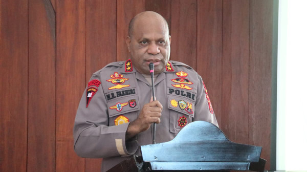 Kunker di Asmat, Kapolda Papua Imbau Masyarakat Kembali Berdamai