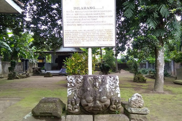 Kemunculan Macan Putih Diyakini Berhubungan dengan Relief di Makam Raja Singasari Wisnuwardhana Candi Mleri