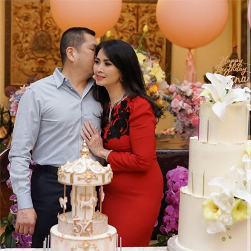 Momen Hary Tanoesoedibjo Utarakan Kalimat Romantis untuk Liliana di Perayaan Ulang Tahunnya