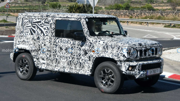 Suzuki Jimny Versi Lebih Panjang Terlihat Berkeliaran di Jalan