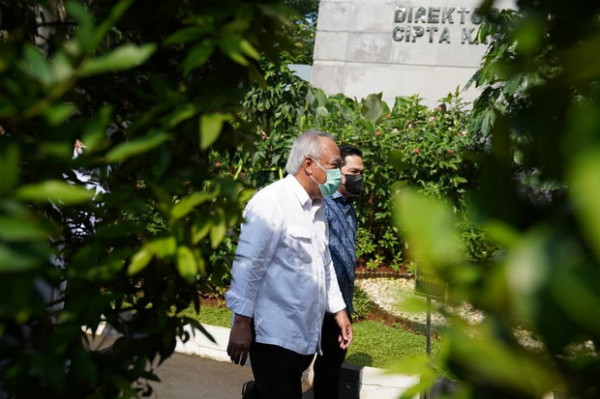 Potret Rapat Rasa Tamasya Ala Erick Thohir dan Menteri Basuki