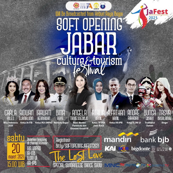 Gerakkan Sektor Pariwisata, Jabar Gelar Festival Kebudayaan dan Pariwisata