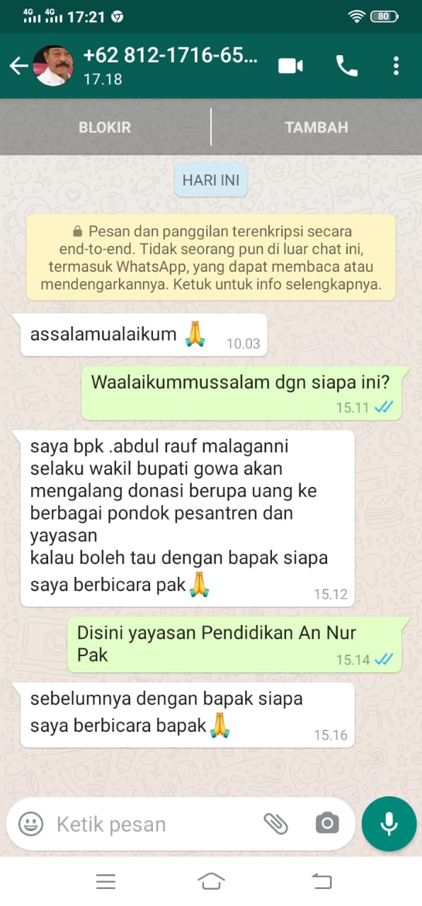 Namanya Dicatut untuk Menipu, Wabup Gowa: Jangan Tanggapi