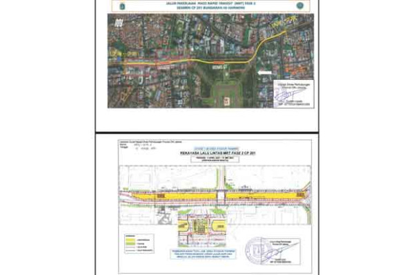 Ada Proyek MRT Fase 2, Begini Rekayasa Lalin di Jalan MH Thamrin
