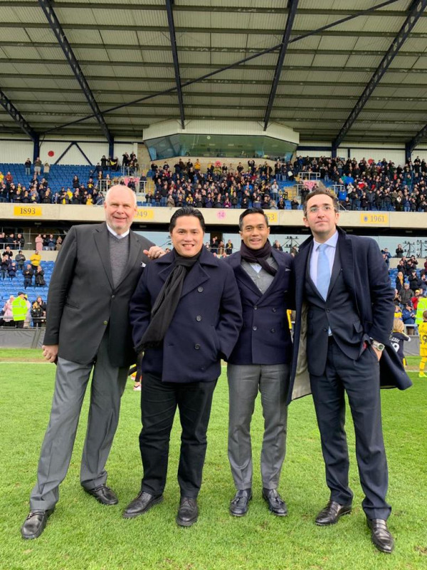 Erick Thohir dan Anindya Bakrie Selangkah Lagi Miliki Oxford United
