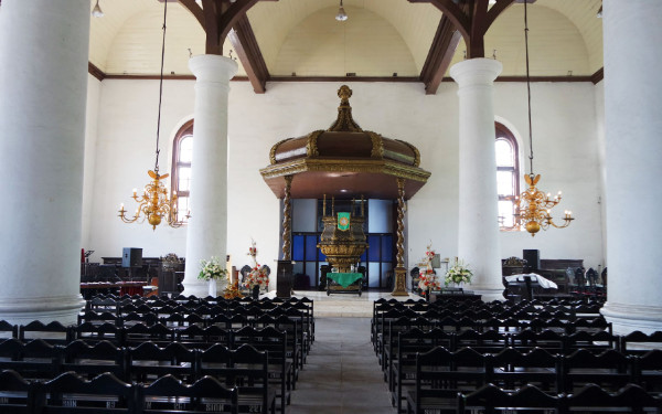 Gereja Sion Diresmikan Tahun 1695, Terkenal dengan Nama Gereja Portugis