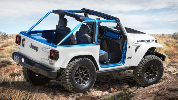 Lima Anomali Mobil Listrik di Jeep Wrangler Magneto
