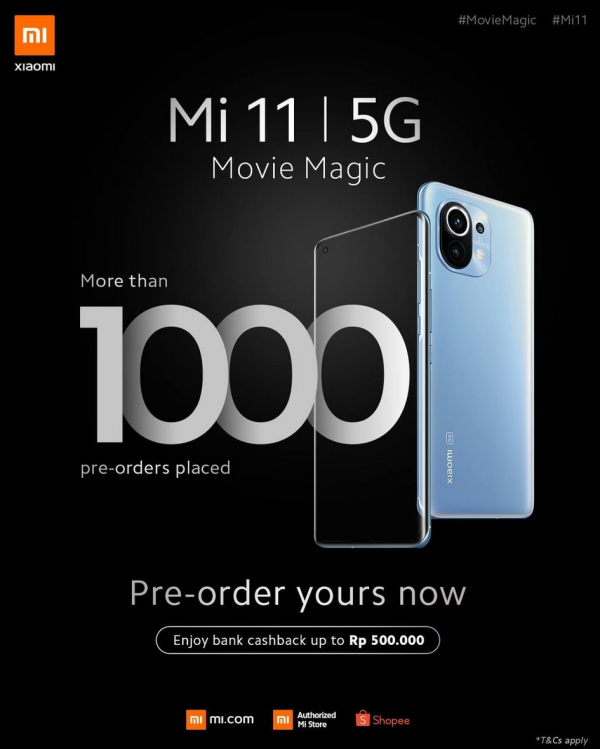 Sudah Dipesan Lebih Dari 1.000 Unit, Ini 6 Alasan Membeli Xiaomi Mi 11