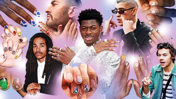 Tren Nail Art di Kalangan Seleb Pria, dari Harry Styles hingga Bobby iKON